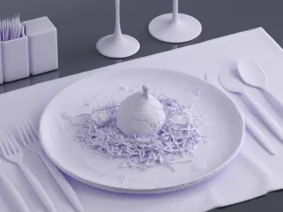 Chicken in bag 0005 3D model