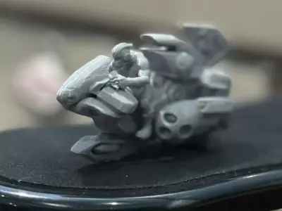 CS Windjammer Skycycle Unofficial RIFTS Inspired 3D print model