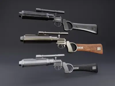 Blaster Rifle 3D model