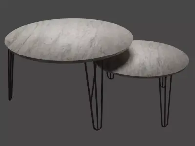 Living room table Free 3D model