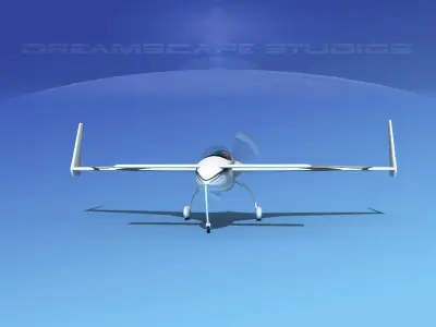 Rutan VariEze V16 3D model