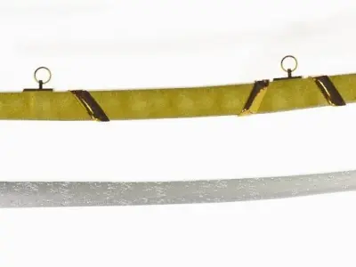 1800s Full Napoleonic Pack Of Weapons Musket Sabre Pistol bonus Low-poly 3D model