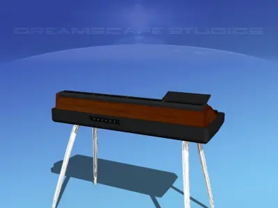 Yamaha cs80 3D model