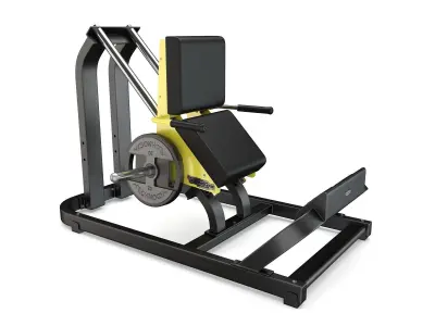 Technogym - Plate Loaded - Calf 3D model