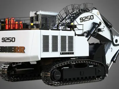 Liebherr - R9250 Hydraulic Mining Excavator 3D model