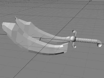 Sword - Fantasy Type 1 3D model