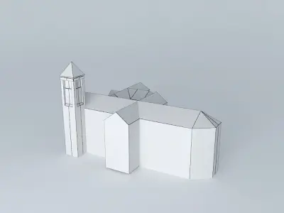 Christ Church Heald Green Manchester SK8 3D model