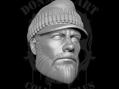 Rock n Roll V2 Fan Art Kit STL files for action figures 3D print model