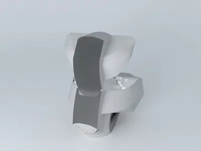 Black Knights Knightmare Frame Cockpit Free 3D model