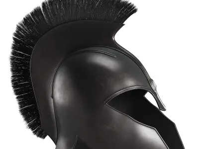 Achilles helmet 3D model