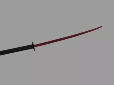 katana no tan perfeccionada Free 3D model