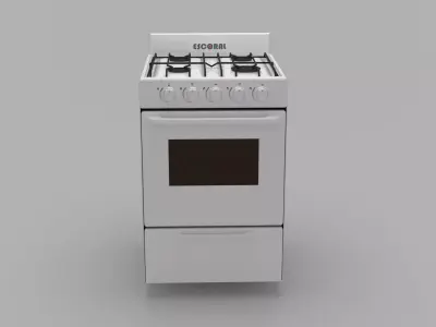 Stove Gas 3D model