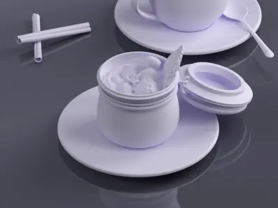 Dessert 0010 3D model