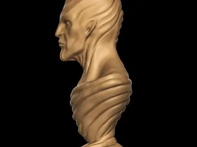 Creature Bust 3D print model purchase