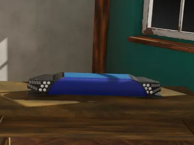 Haensch DBS 4000 HQ 3D Model Low-poly 3D model