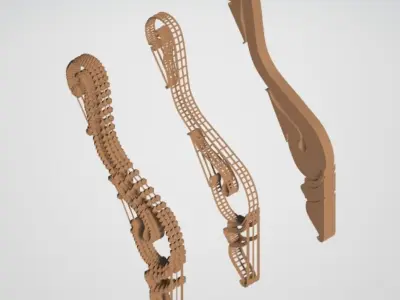 corbel Low-poly 3D model