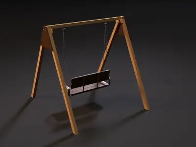 Swing Bench 3D model purchase