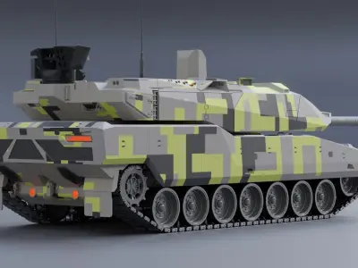 KF-51 Panther 3 3D model