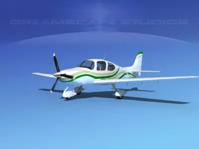 Cirrus SR22 V06 3D model