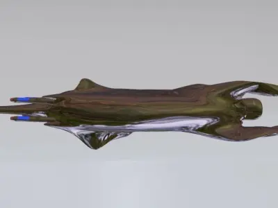 Sci-fi Drone Free low-poly 3D model