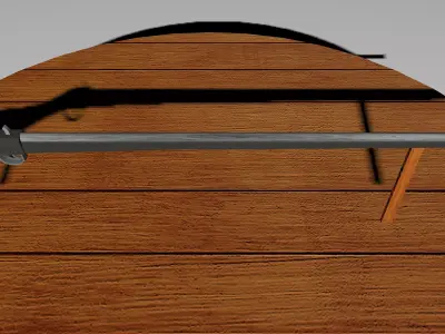 1700-1800 Rifle Low Poly Free low-poly 3D model