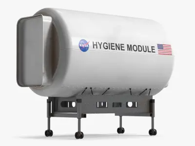 NASA Space Hygiene Module Mobile 3D model