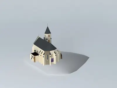 Shrine of Our Lady of Consolation in Pilsen Free 3D model