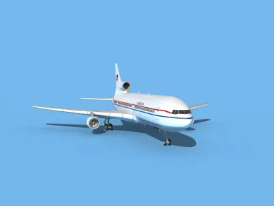 Lockheed L1011 Tradewinds 3D model