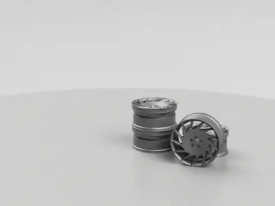 rim Vossen VLE1 rim 3D model