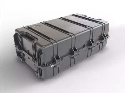 Weapon case Peli 1780 Low-poly 3D model