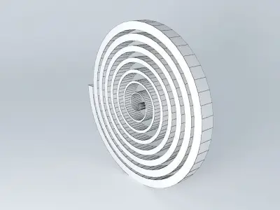 Spring circle Free 3D model