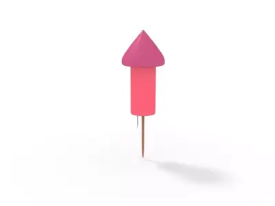 Firework Rigged 3D model