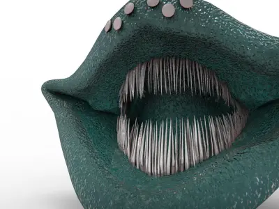 El Gran Maja 3D Model with Swimming Loop Animation 3D model