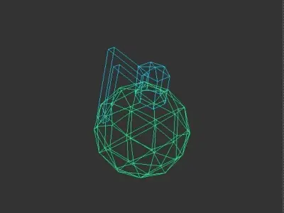 MK3 GRENADE Free low-poly 3D model