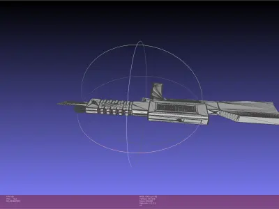 Battlestar Galactica Cylon Gun Basic Model 3D model