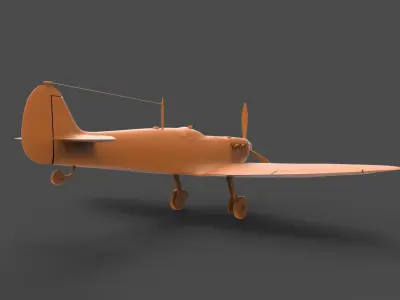 Supermarine Spitfire 3D print model