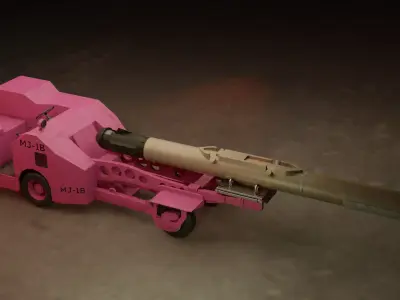 Bomb Loader MJ-1B 3D model