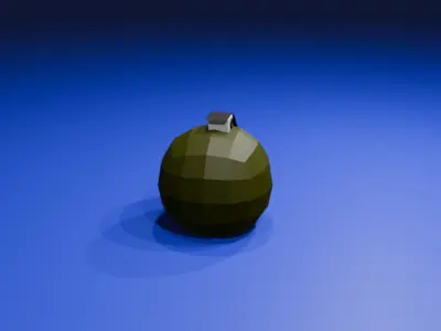 3D model of grenade Free 3D model