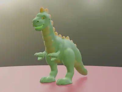 Toy T Rex 3D print model