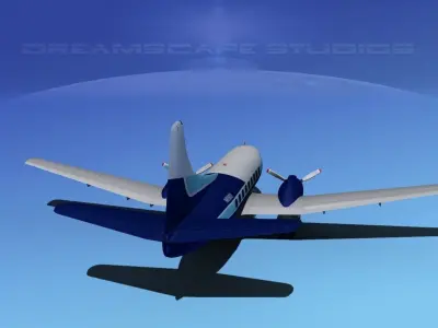 Martin 202 Private 3D model