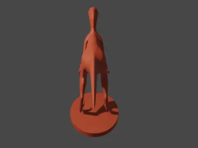 Velociraptor Model Showcase Realistic Dinosaur 3D Model 3D print model