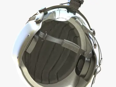 Pilot Helmet Gentex HGU 56P 3D model