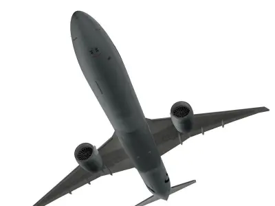 Boeing 777-300ER Skyteam AF 3D model