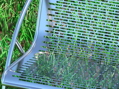 Park Chair 3D model
