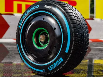 Pirelli Formula 1 2026 Front FULL WET 275 45 R18 3D model