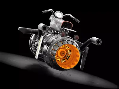 Jetbike -001 3D model