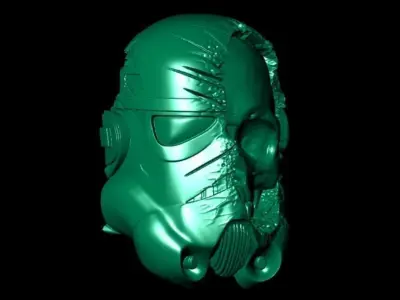 Starwar 3D Pendant Printable Model 3D print model
