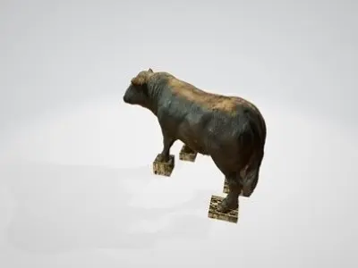 Only a Cow Free 3D model