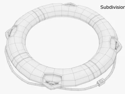 Life Buoy 3D model