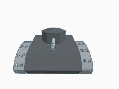 Tank V2 3D print model